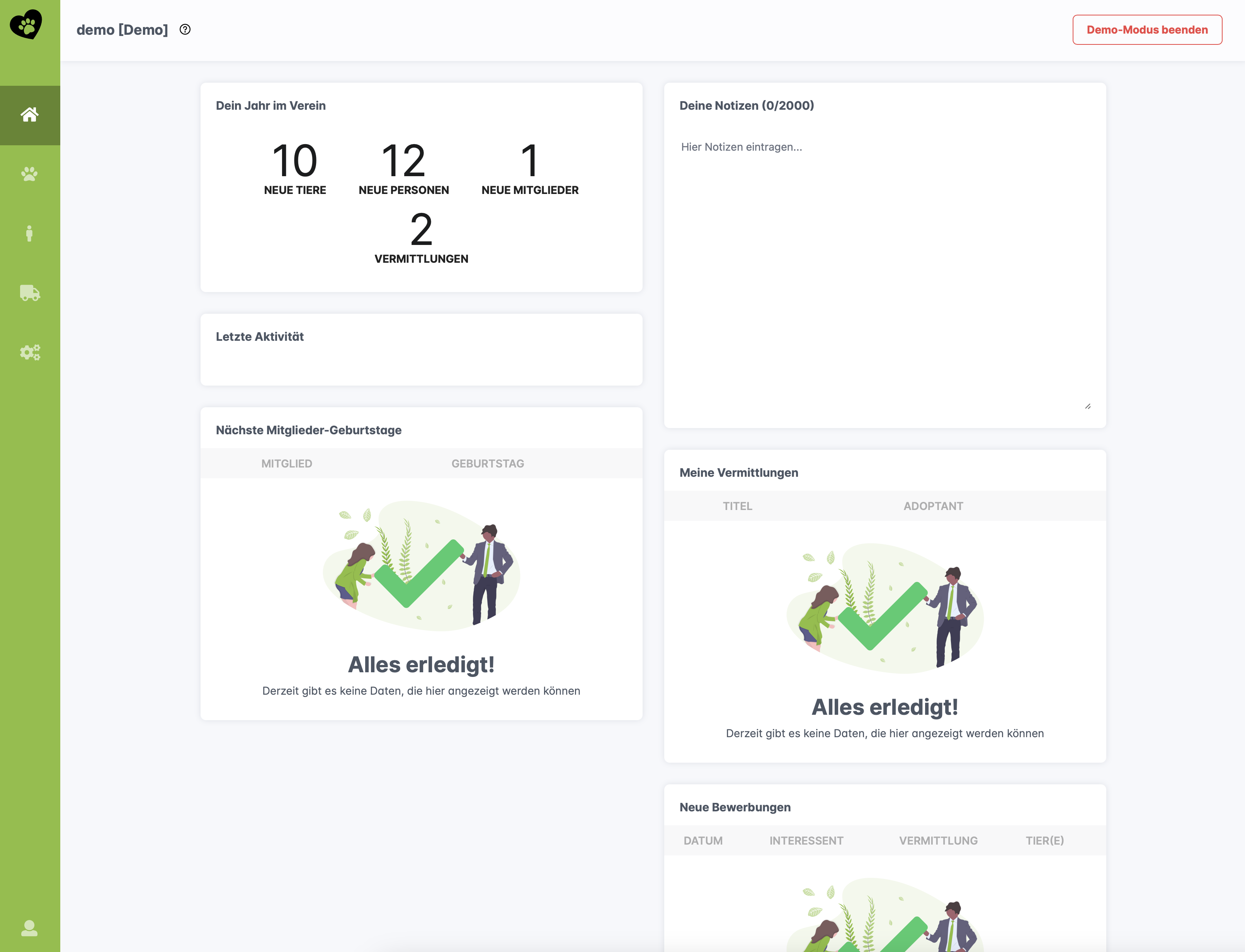 petoffice Dashboard