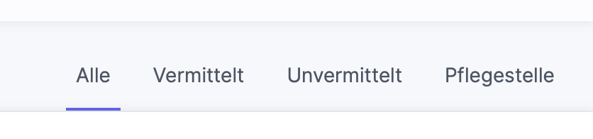Schnellfilter auf Listen in petoffice